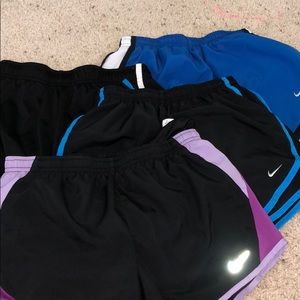 BUNDLE of 4 nike shorts